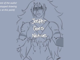 [STEVEN UNIVERSE]_Jasper Goes Native Comic Dub_by Oolay-Tiger