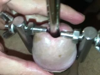 Urethral Stretching with Super Device! My Urethra IsFilled with_Sperm.