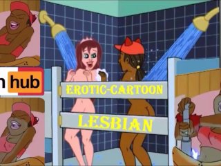 Foxxy Lesbian Compilation - Dildo Masturbate Pussy Licking Cartoon - Drawn Together Clara Eat Pussy