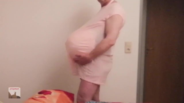 Pregnant With Sextuplets Belly - Pregman. Walk with Triplet Belly - Pornhub.com