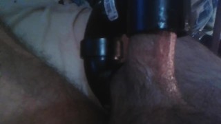 Big Cock Vacuum Cleaner Sucks Both My Balls And Cock At The Same Time