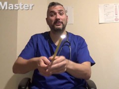 Doctor in scrubs humiliates small you for your small penis. PREVIEW of 18 mins of SPH
