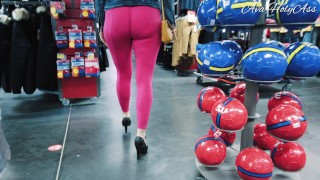 Leggings Rose That Cover The Chin And Feces In Public