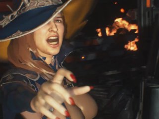 Jill As Big Breasted Sexy Witch Resident Evil 3