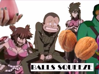 Funny Cartoon Balls Squeeze Ballbusting Hentai Hot Female Toons Squeezing Testicles Anime Nutshots