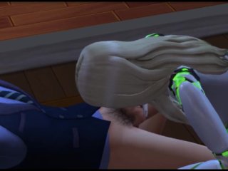 Sex with An_Alien. The Girl Arrived from Another Planet for Sex Whims Sims