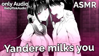 BDSM Audio Roleplay Yandere Milks You Handjob Blowjob ASMR Yandere Milks You Handjob Blowjob ASMR Yandere Milks You