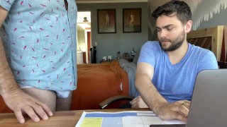 Hairy Daddy's Computer Contains Porn According To A Neighbor