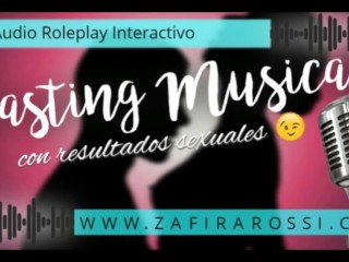 PORN AUDIO ESPECIAL INVIDENTES ROLEPLAY CASTING MUSICAL INTERACTIVE ASMR_IN SPANISH_SEDUCCION