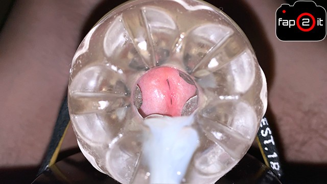 Pornhub Hot Guy Cumming Alot Inside Of Fleshlight While Moaning