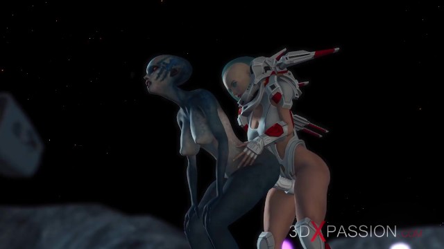 640px x 360px - Alien Sex. Spacewoman in Spacesuit Plays with Alien on the Exoplanet -  Pornhub.com