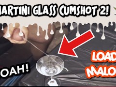 Cumming in a Martini glass 2 ~ LoadsMalone