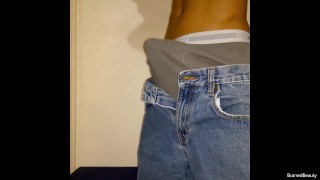 Bonus Cumshot After No Hands Wet Cum In Underwear