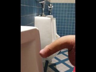Johnholmesjunior Caught Jerking Huge Cock In Busy Vancouver Park Bathroom Real Risky