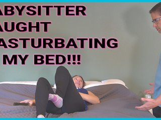 Pornventures In Babysitting E06: Babysitter For Masturbating In Employers Bed