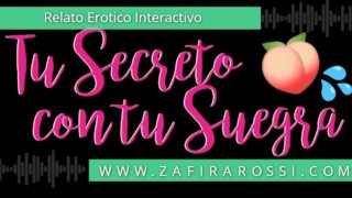 HOT ASMR ARGENTINA TU SECRETO CON TU SUEGRA AUDIO ERTIQUE INTERACTIVO ANAL MILF MAMADAS