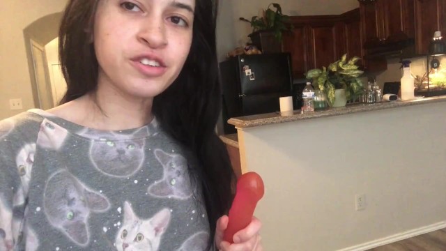 Quirky Girl Fucks Herself With Dildo All Over New House While Girlfriend is Gone (A Nature Doc)
