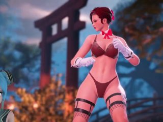 Секс Игра [Бои На Раздевание] Claudia Vs Yukina