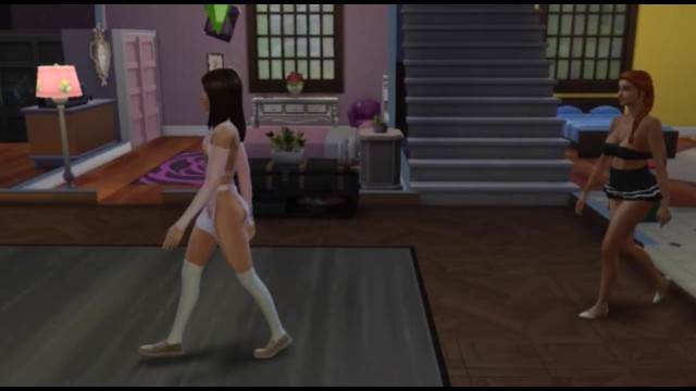 Cheated on her husband with a lesbian friend in her own house  PC gameplay