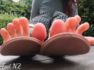 Sweaty Sandals to Satisfy Your Foot_Fetish