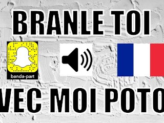 Asmr / Joi Français / Viens On Se Branle Poto!