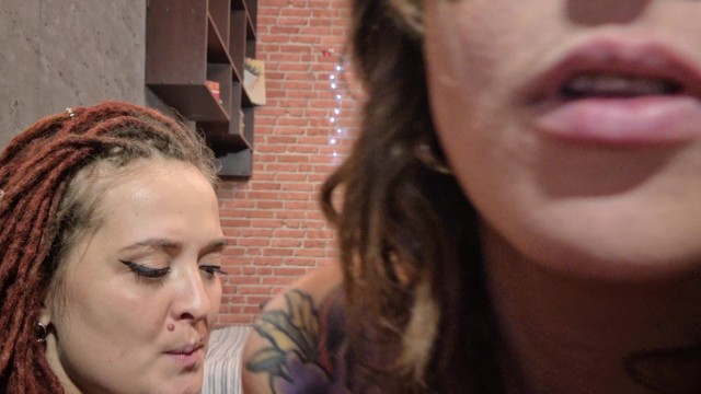 wet suck tongues from lesbians in 8K