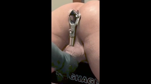 She Spreads His Ass with a Speculum 12