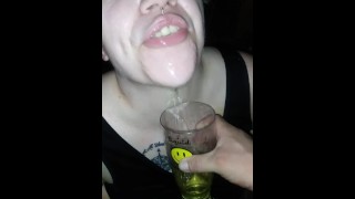 Licking Daddys Feet After Drinking Piss