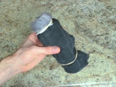 Easiest discreet DIY pocket pussy / anus - how to make a homemade fleshlight tutorial