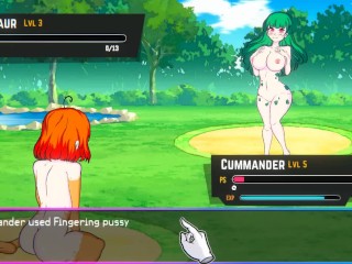 Oppaimon [Hentai Pixelgame] Ep.2 Fucking with the professor Alexa in_pokemon parody