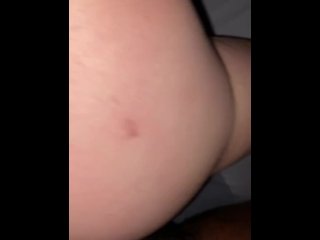 MILF Gets Fucked from the Back by Big Black Dick & Squirts Then GetsHer Ass_Cummed On