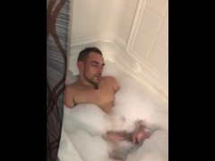 Spying On Stepbro Jerking Off In The Bath