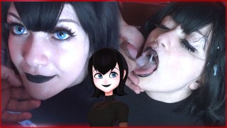 Mavis Cosplay Sweet Darling Receives A Massive Cumshot On The Face