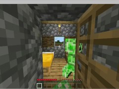 Getting Fucked by a Creeper in Minecraft 2: Step Bro
