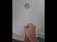 Short solo masturbate before shower