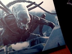 Cum with me on Alien photo - facial