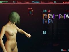 Sexy girls in erotic clothes in the Cyberpunk game | Cyberpunk 2077