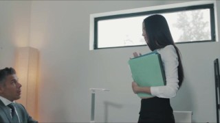 Sex In The Office With A Hot And Horny Secretary