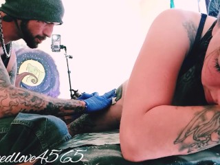 Face fucked after tattoo session FULL_VIDEO ATONLYFANS