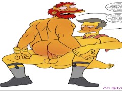 simpsons gay cartoon porn pics