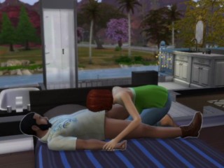 Female domination in sex. Elsa takes over her husband_Sims 4 - Porn_Stories