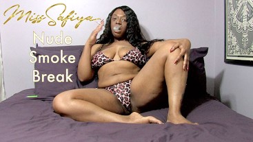 Nude Smoke Break