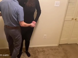 Sexy Foot Fetish Girl Arrested, Shackled, and Strip Searched_in her_Pantyhose