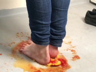 Making Juice With My Feet