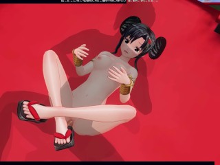 3D HENTAI Girl fucking doggy style on_Lunar New Year