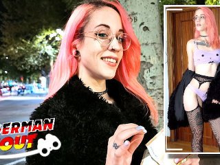 German Scout - Crazy Pink Hair Latina Girl Lilian I Eye Rolling Orgasm I Pickup Sex I Premium 1