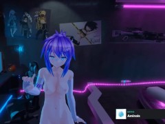Project Melody - Boobs and Pussy . VR SEX . Future Sex girl for Masturbating