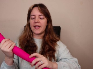 Toy Review - Interesting Realm Double Dildo_Thrusting Vibrator and Spider-Wed_Bed BDSM Bondage Gear!