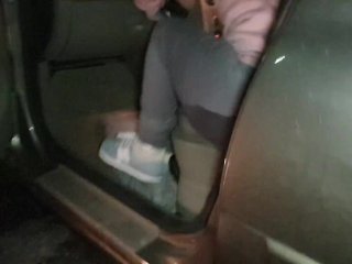 Alice - Car Wetting_Compilation - Custom Video, 6 Different Car Pees!