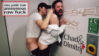 Straight Raw Fuck Straight Guys Anonymous Risky Public Train Toilet